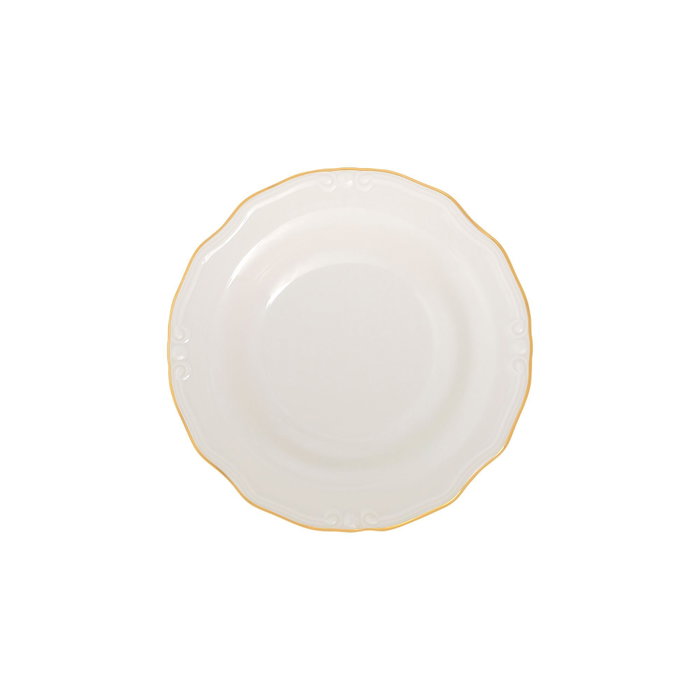 Hermia Altın Yaldız Tiffany 24 Ytkm Juego de cena de porcelana de 24 piezas Hermia Altın Yaldız Tiffany 24 Ytkm Juego de cena de porcelana de 24 piezas